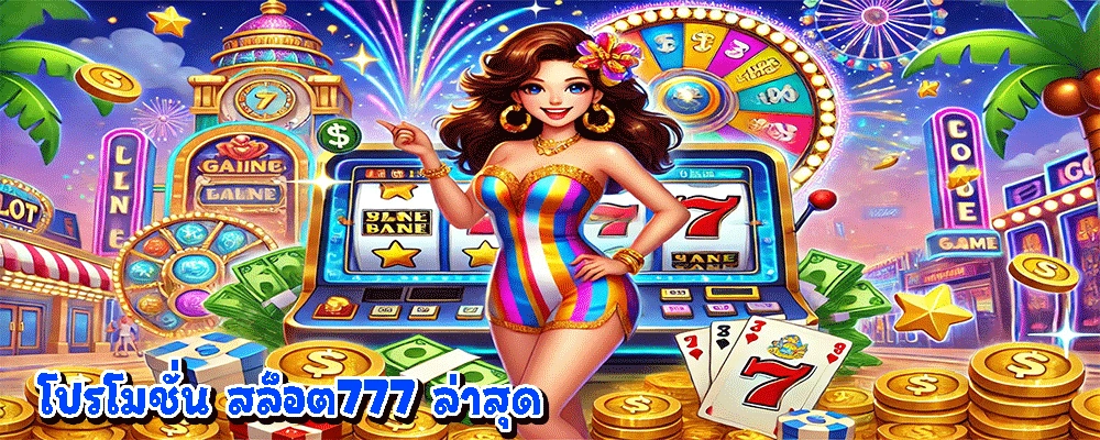 โปรโมชั่น สล็อต777 ล่าสุด